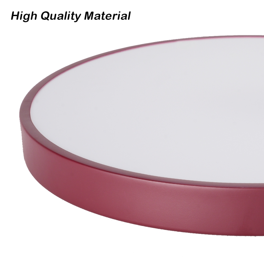 Brilagi - LED regulējams gaismeklis POOL SMART LED/100W/230V Ø 80 cm 3000-6000K Wi-Fi Tuya + tālvadības pults, burgundijas krāsa