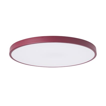 Brilagi - LED regulējams gaismeklis POOL SMART LED/100W/230V Ø 80 cm 3000-6000K Wi-Fi Tuya + tālvadības pults, burgundijas krāsa