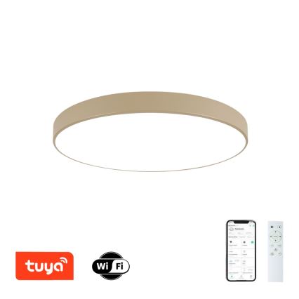 Brilagi - LED dimējams griestu gaismeklis POOL SMART LED/100W/230V 3000-6000K 80 cm bēšs Wi-Fi Tuya + tālvadība