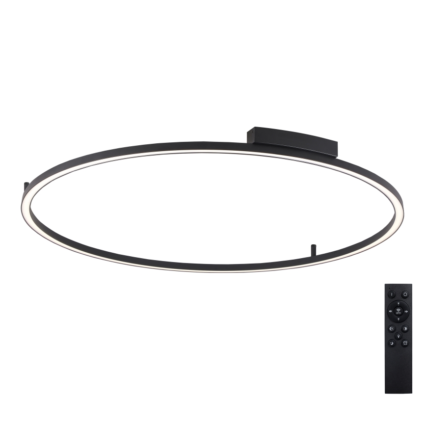 Brilagi - LED dimējams griestu gaismeklis PORTOFINO LED/85W/230V 3000–6000K Ø 120 cm melns + tālvadības pults