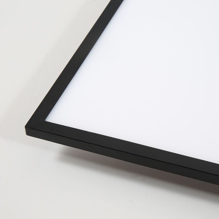 Brilagi - LED regulējama griestu lampa SLIMFRAME LED/36W/230V 45x45 cm 3000-6000K melna + tālvadība