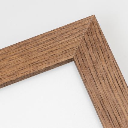 Brilagi - aptumšojams LED griestu gaismeklis SLIMFRAME WOOD LED/36W/230V 49,5x49,5 cm 3000-6000K tumši brūns + tālvadības pults