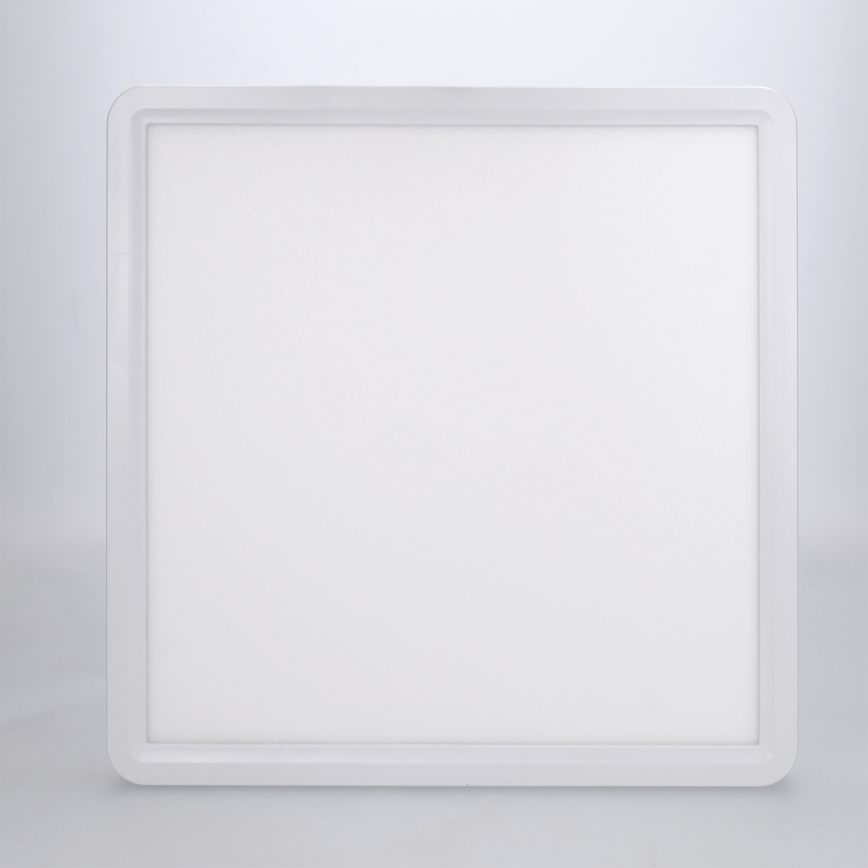 Brilagi - LED griestu lampa ar aptumšošanas funkciju ESTELA SQUARE LED/36W/230V 3000-6500K 31x31 cm balta + ar tālvadības pulti
