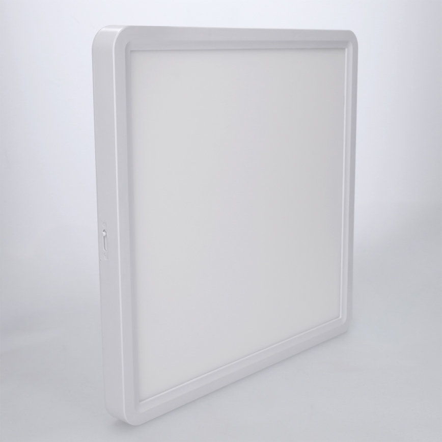 Brilagi - LED griestu lampa ar aptumšošanas funkciju ESTELA SQUARE LED/36W/230V 3000-6500K 31x31 cm balta + ar tālvadības pulti