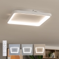 Brilagi - LED aptumšojams griestu gaismeklis FALCON SLIM LED/50W/230V 3000-6500K 50x50 cm balts + tālvadības pults