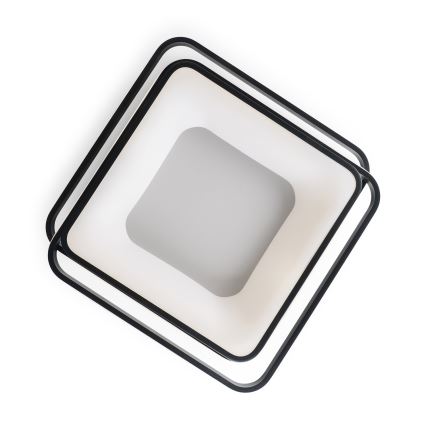 BRILAGI - Dimējama LED griestu lampa FLARE LED/102W/230V 3000-6000K 50x50 cm melna + tālvadības pults
