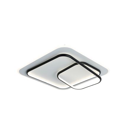 Brilagi - LED griestu lampa IRIS ar regulējamu spilgtumu LED/81W/230V 3000-6000K 50x50 cm balta/melna + tālvadība