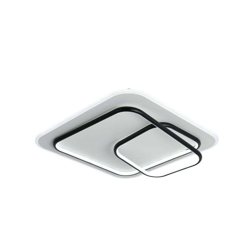 Brilagi - LED griestu lampa IRIS ar regulējamu spilgtumu LED/81W/230V 3000-6000K 50x50 cm balta/melna + tālvadība