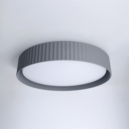 Brilagi - LED regulējams griestu gaismeklis LUCIA LED/48W/230V 3000-6500K Ø 41 cm pelēks + tālvadība