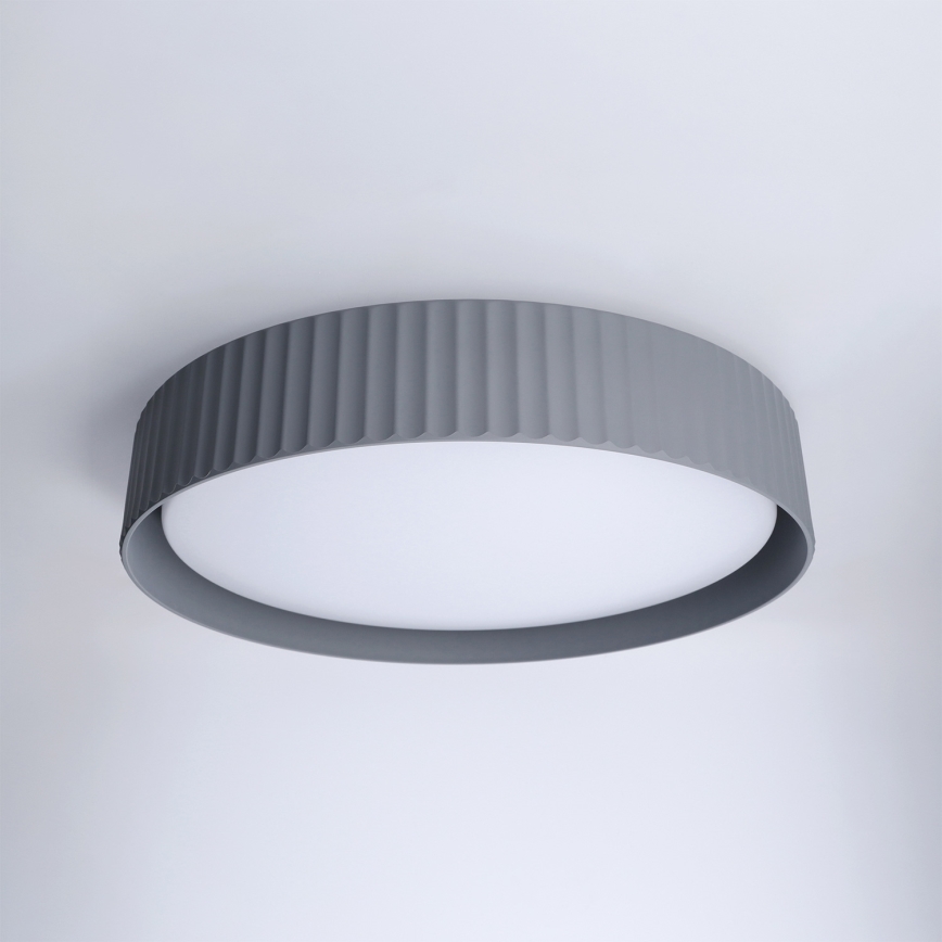 Brilagi - LED regulējams griestu gaismeklis LUCIA LED/48W/230V 3000-6500K Ø 41 cm pelēks + tālvadība