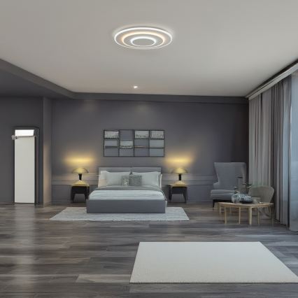 Brilagi - LED griestu lampa ar regulējamu spilgtumu MODERN, 58W, 230V, 3000–6000K, Ø 46,3 cm + tālvadības pults