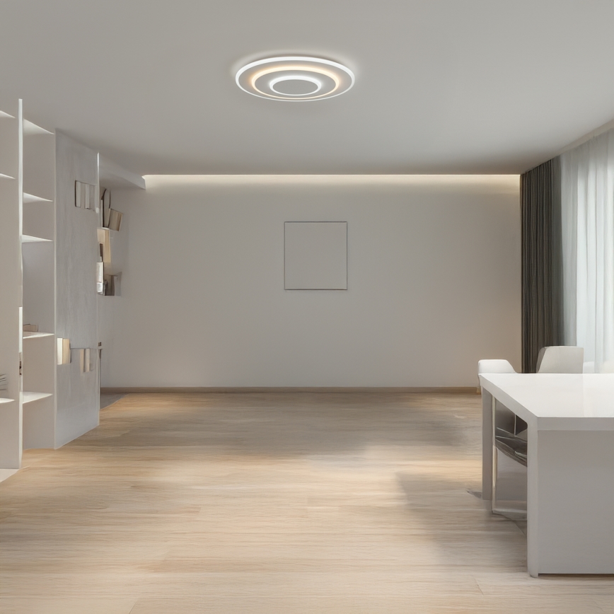 Brilagi - LED griestu lampa ar regulējamu spilgtumu MODERN, 58W, 230V, 3000–6000K, Ø 46,3 cm + tālvadības pults
