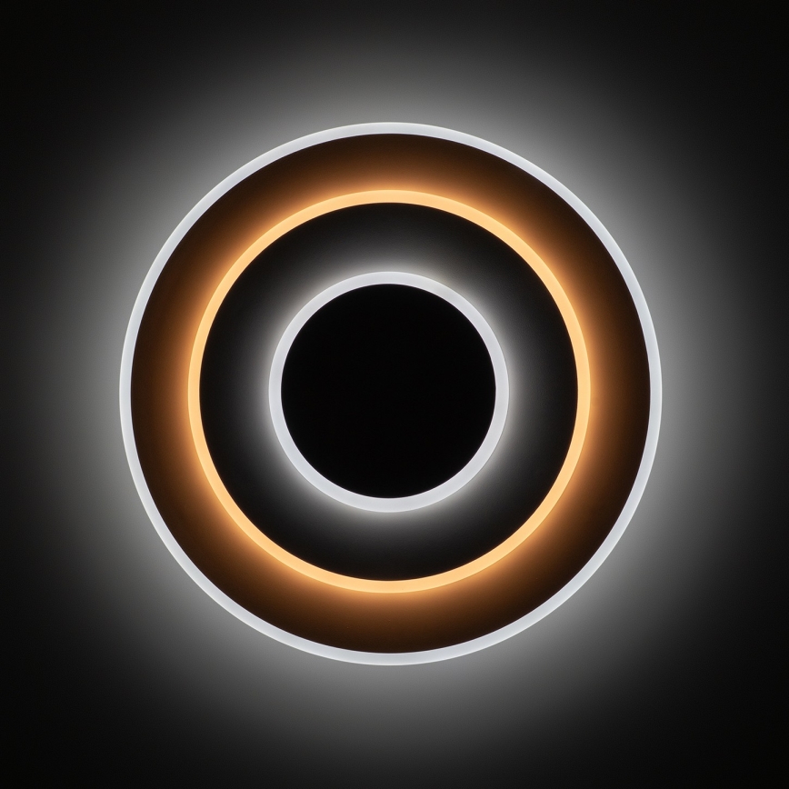 Brilagi - LED griestu lampa ar regulējamu spilgtumu MODERN, 58W, 230V, 3000–6000K, Ø 46,3 cm + tālvadības pults
