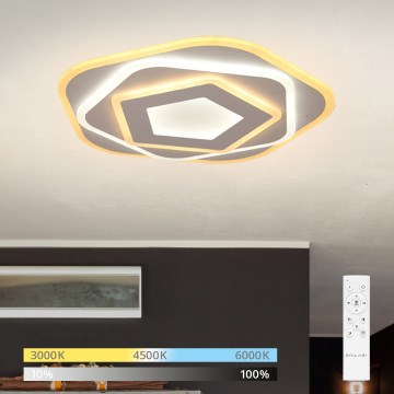 Brilagi - LED aptumšojams griestu gaismeklis MODERN MINI LED/53W/230V 3000-6000K, diametrs 30 cm + tālvadības pults