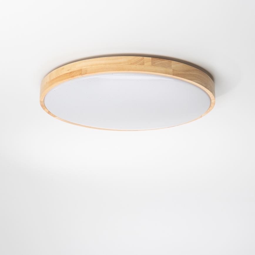 Brilagi - LED Aptumšojams griestu gaismeklis PINE LED/24W/230V 3000-6500K + tālvadības pults