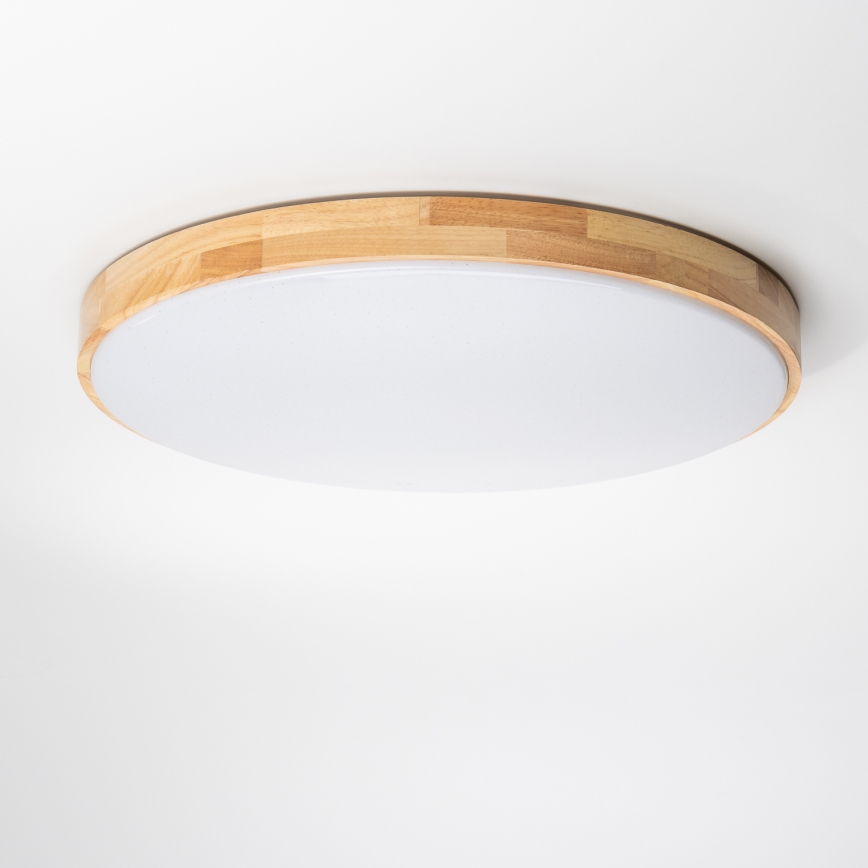 Brilagi - LED Aptumšojams griestu gaismeklis PINE LED/60W/230V 3000-6500K + tālvadības pults