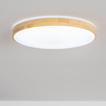 Brilagi - LED Aptumšojams griestu gaismeklis PINE LED/60W/230V 3000-6500K + tālvadības pults
