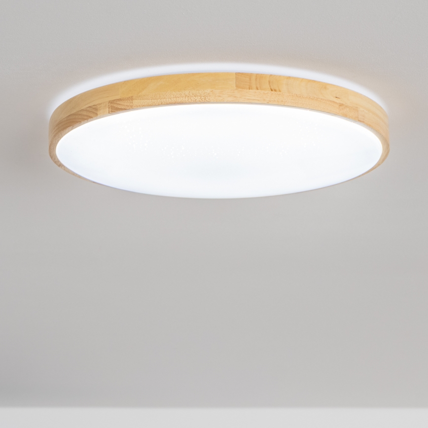Brilagi - LED Aptumšojams griestu gaismeklis PINE LED/60W/230V 3000-6500K + tālvadības pults