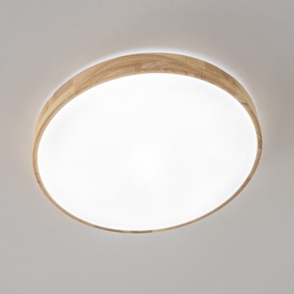 Brilagi - LED Aptumšojams griestu gaismeklis PINE LED/60W/230V 3000-6500K + tālvadības pults