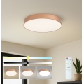 BRILAGI - LED aptumšojams griestu gaismeklis POOL LED/60W/230V 3000-6000K diametrs 50 cm bronzas krāsa + ar tālvadības pulti