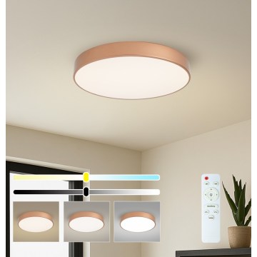 BRILAGI - LED aptumšojams griestu gaismeklis POOL LED/60W/230V 3000-6000K diametrs 50 cm bronzas krāsa + ar tālvadības pulti