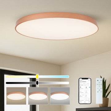 BRILAGI - LED aptumšojams griestu gaismeklis POOL SMART LED/180W/230V 3000-6000K 120 cm bronzas Wi-Fi Tuya + ar tālvadības pulti