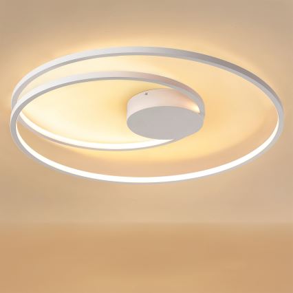 Brilagi - LED regulējams griestu lukturis TWISTER LED/105W/230V 3000-6000K Ø 100 cm balts + tālvadības pults
