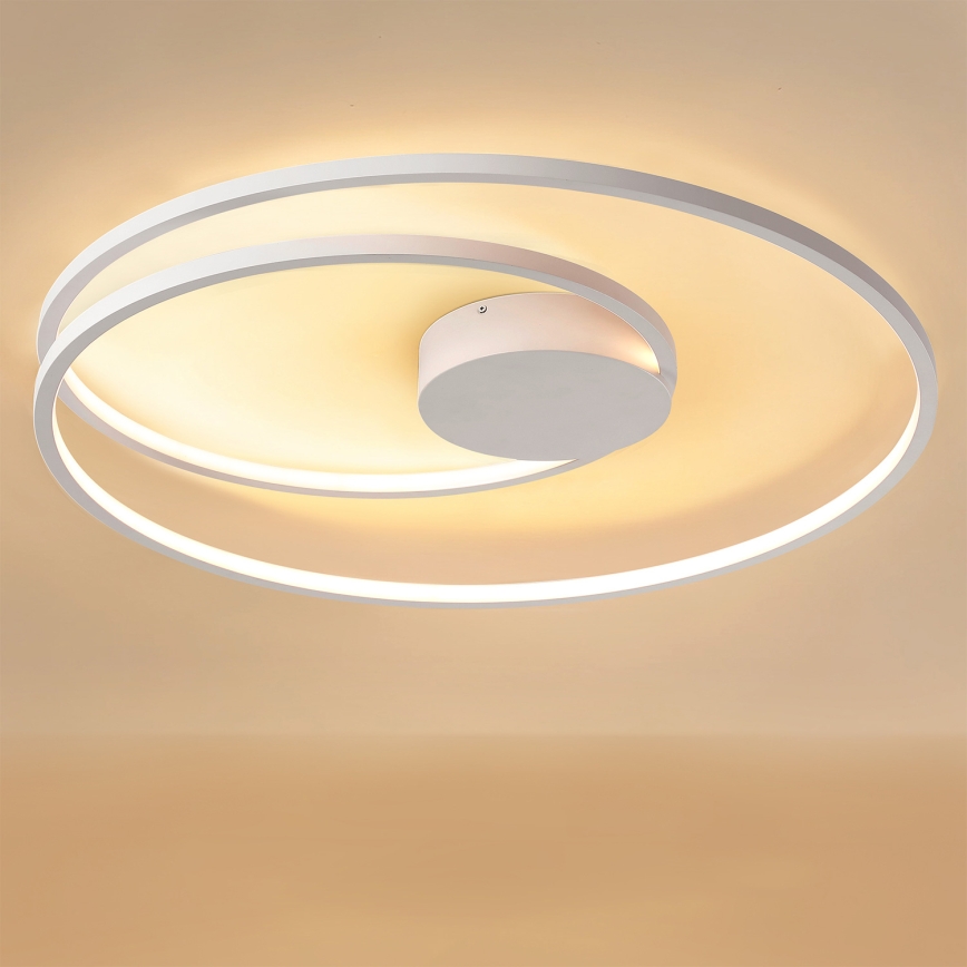 Brilagi - LED regulējams griestu lukturis TWISTER LED/105W/230V 3000-6000K Ø 100 cm balts + tālvadības pults