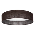 BRILAGI - LED aptumšojams griestu lukturis VELVET SMART VARI LED/36W/230V 3000-6500K diametrs 55 cm brūns + tālvadības pults