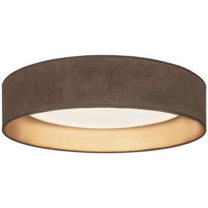 BRILAGI - LED aptumšojams griestu gaismeklis VELVET SMARTIX STARS LED/36W/230V 3000–6000K Ø 55 cm brūns/zelts Wi-Fi Tuya Beacon + tālvadības pults