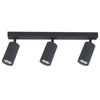 Brilagi - LED RGBW dimējams punktveida gaismeklis SELE 3xGU10/6W/230V 3000K antracīts + tālvadības pults