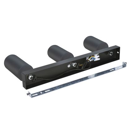 Brilagi - LED RGBW dimējams punktveida gaismeklis SELE 3xGU10/6W/230V 3000K antracīts + tālvadības pults