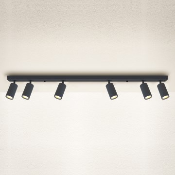 Brilagi - LED aptumšojams punktveida gaismeklis SELE 6xGU10/6,5W/230V 2700-6500K antracīts