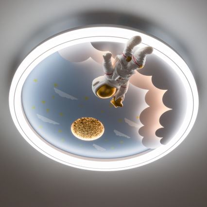 Brilagi - LED ar regulējamu spilgtumu bērnu griestu gaismeklis LED/42W/230V 3000/5700K astronaut