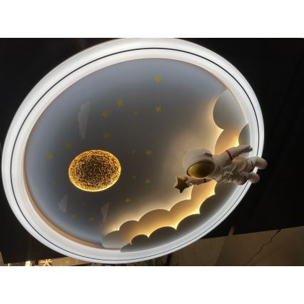 Brilagi - LED ar regulējamu spilgtumu bērnu griestu gaismeklis LED/42W/230V 3000/5700K astronaut