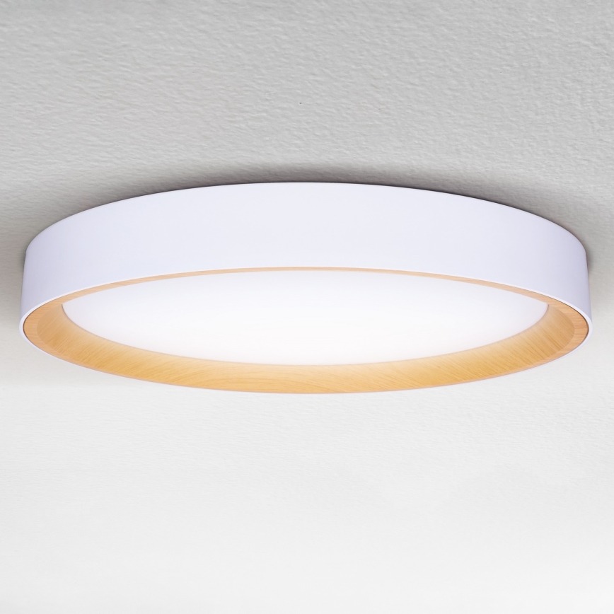 Brilagi - Regulējama LED griestu lampa LARIOS LED/72W/230V balta Ø 59 cm + tālvadības pults