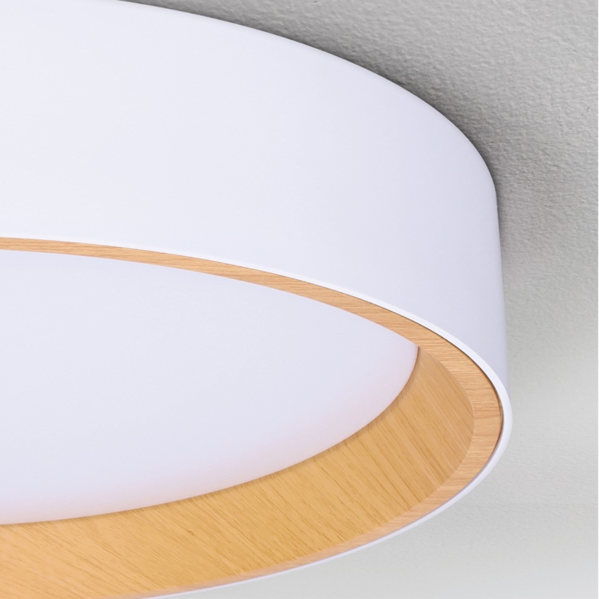 Brilagi - Regulējama LED griestu lampa LARIOS LED/72W/230V balta Ø 59 cm + tālvadības pults