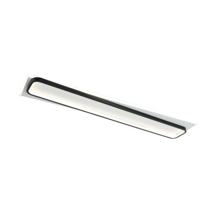 Brilagi - LED regulējams griestu gaismeklis OUTLINE LED/90W/230V 3000-6000K 18x100 cm balts/melns + tālvadības pults