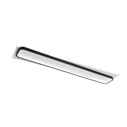 Brilagi - LED regulējams griestu gaismeklis OUTLINE LED/90W/230V 3000-6000K 18x100 cm balts/melns + tālvadības pults