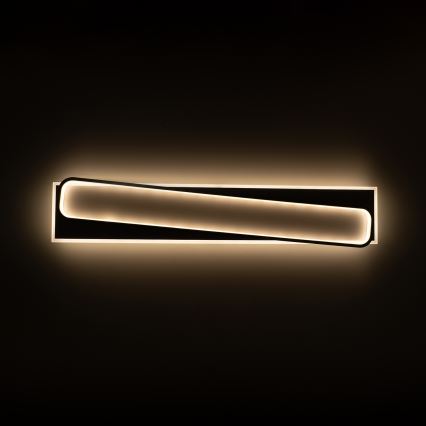 BRILAGI - LED regulējams griestu gaismeklis OUTLINE LED/90W/230V 3000-6000K 18x100 cm balts/melns + tālvadības pults