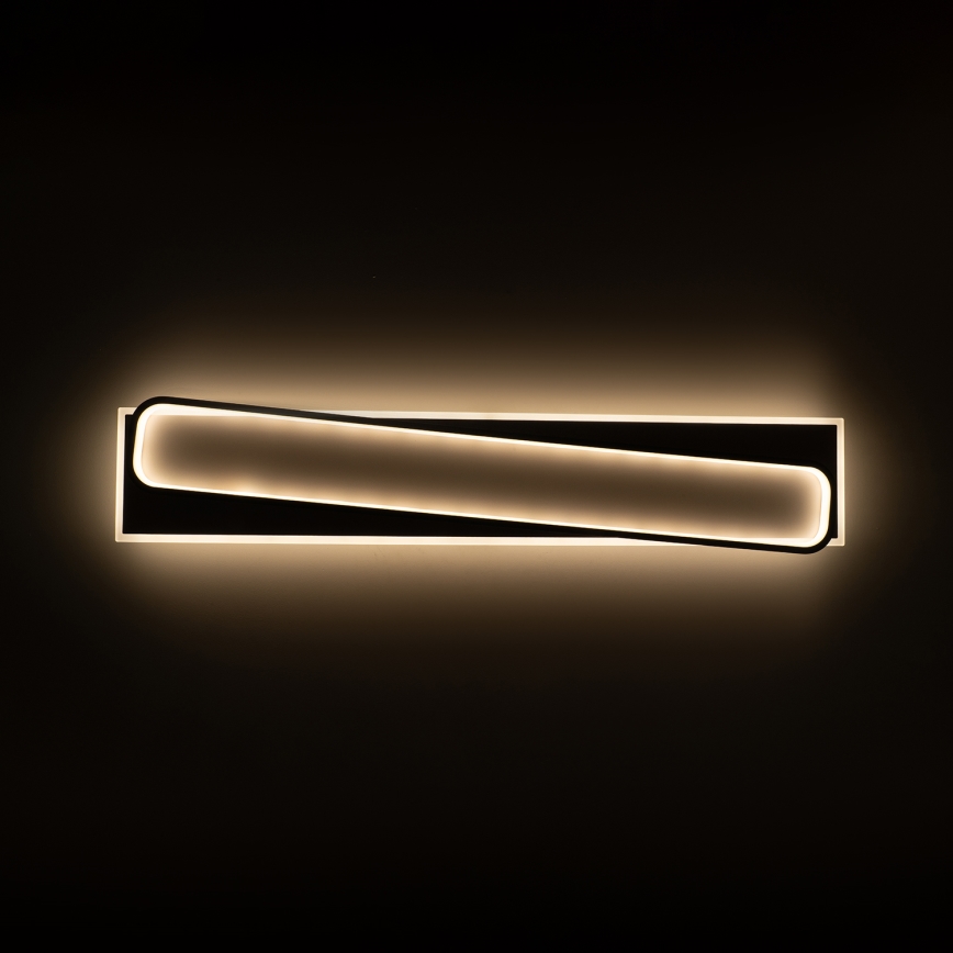 BRILAGI - LED regulējams griestu gaismeklis OUTLINE LED/90W/230V 3000-6000K 18x100 cm balts/melns + tālvadības pults