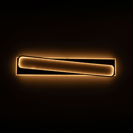 BRILAGI - LED regulējams griestu gaismeklis OUTLINE LED/90W/230V 3000-6000K 18x100 cm balts/melns + tālvadības pults