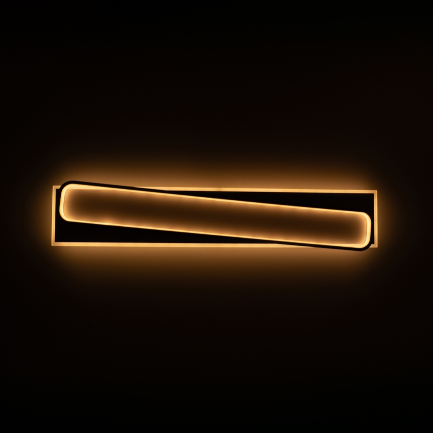 BRILAGI - LED regulējams griestu gaismeklis OUTLINE LED/90W/230V 3000-6000K 18x100 cm balts/melns + tālvadības pults