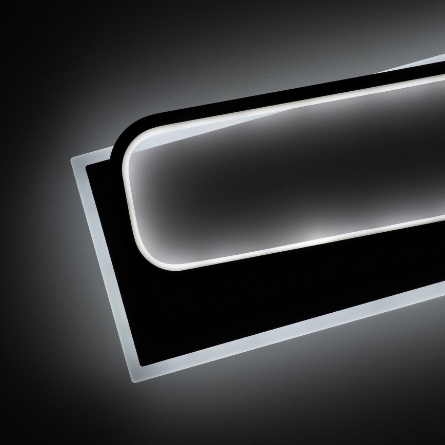 BRILAGI - LED regulējams griestu gaismeklis OUTLINE LED/90W/230V 3000-6000K 18x100 cm balts/melns + tālvadības pults