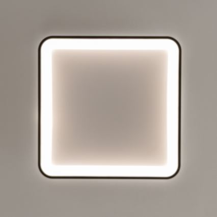 Brilagi - LED griestu gaismeklis FALCON SLIM ar regulējamu spilgtumu LED/50W/230V 3000-6500K 50x50 cm melns + tālvadības pults