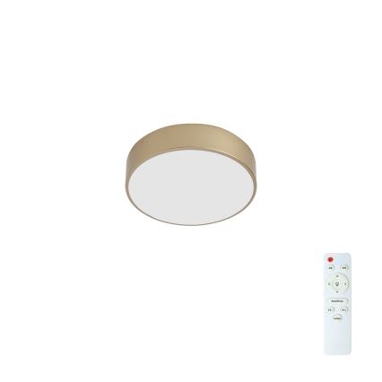 BRILAGI - Regulējamā LED griestu lampa POOL LED/24W/230V 3000-6000K Ø 20 cm zelta + tālvadības pults