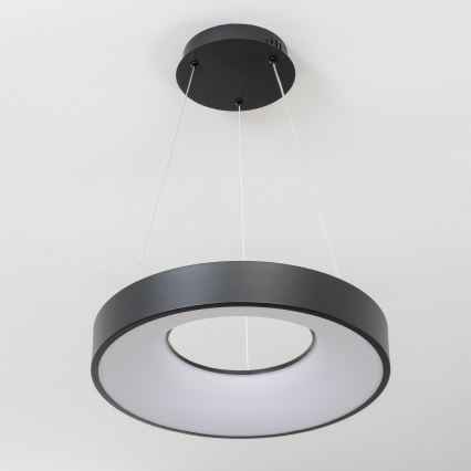 Brilagi - Regulējams LED lustrs uz kabeļa FALCON II LED/67W/230V 3000–6500 K Ø 40 cm melns + tālvadības pults