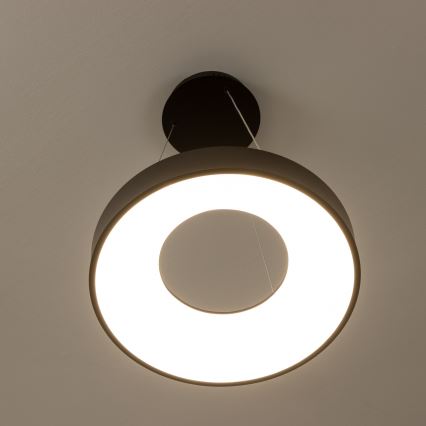 Brilagi - Regulējams LED lustrs uz kabeļa FALCON II LED/67W/230V 3000–6500 K Ø 40 cm melns + tālvadības pults