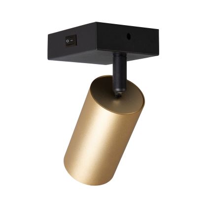 Brilagi - LED RGBW regulējams sienas prožektors SELE 1xGU10/6W/230V 3000K melna/zelta