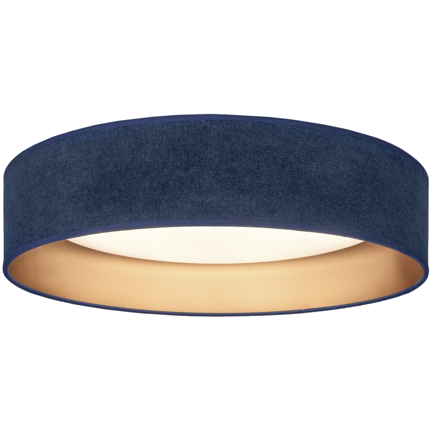 BRILAGI - LED ar regulējamu spilgtumu griestu gaismeklis VELVET SMARTIX LED/36W/230V 3000–6000K Ø 55 cm zils/zelts Wi-Fi Tuya Beacon + tālvadības pults